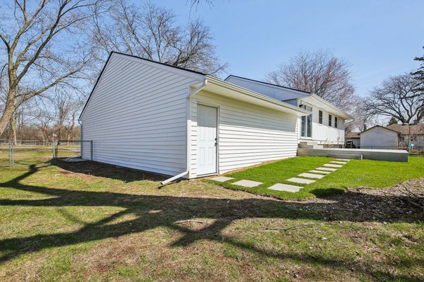 Backyard, Detached Garage, Exterior