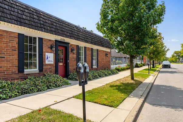 Exterior, Facade, Brick Facade, Highrise