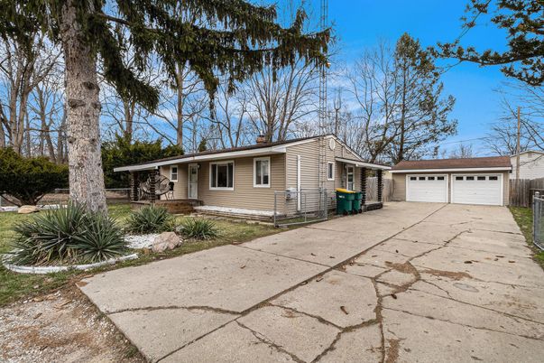 Backyard, Detached Garage, Exterior