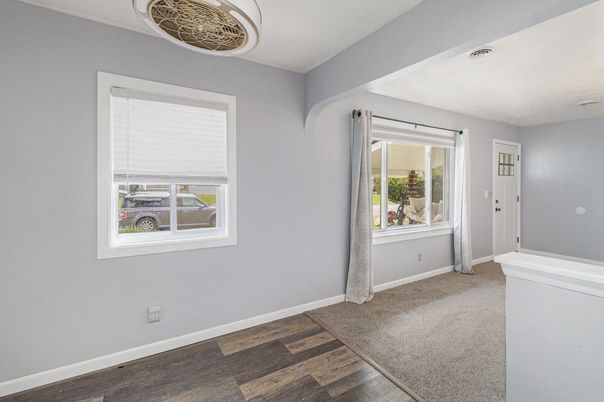 Empty room, Interior, Wood Texture Flooring