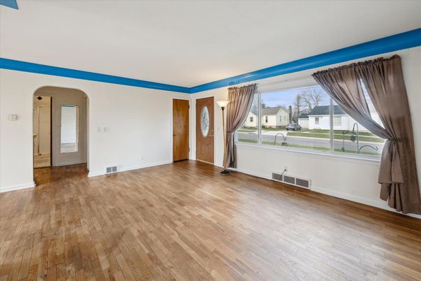 Empty room, Interior, Wood Texture Flooring