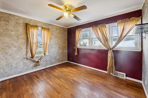 Empty room, Interior, Wood Texture Flooring