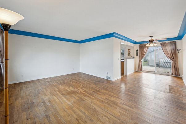 Empty room, Interior, Wood Texture Flooring