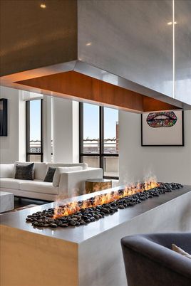 Interior, Kitchen, Living room