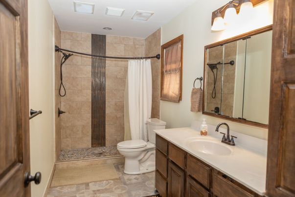 Bathroom, Glass Shower, Interior