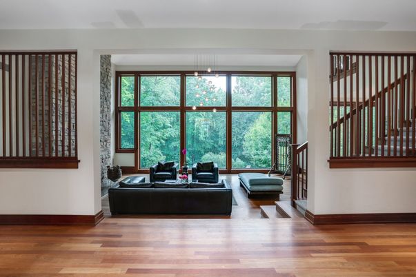 Interior, Pendant Lights, Wood Texture Flooring