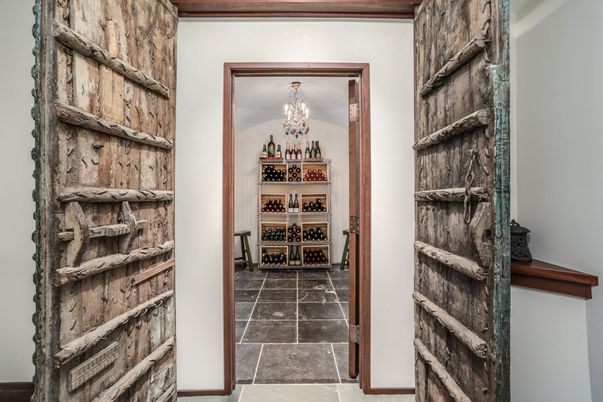 Chandelier, Interior, Wine Storage