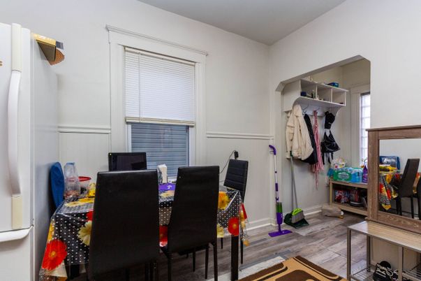 Dining room, Interior, Wood Texture Flooring