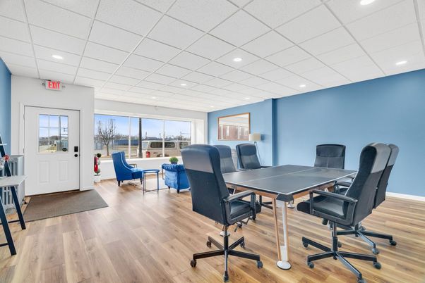 Game Room, Interior, Recessed Lighting, Wood Texture Flooring