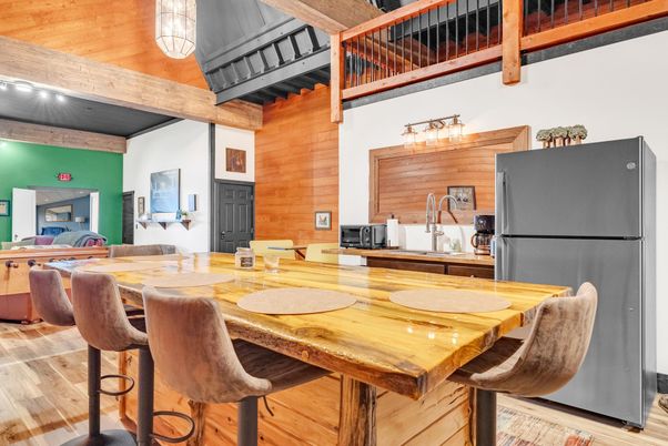 Dining room, Interior, Kitchen, Wooden Beams, Wooden Ceilings, Wood Texture Flooring, Wooden Walls
