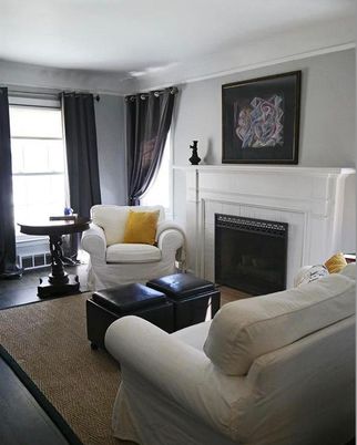 Fireplace, Interior, Living room