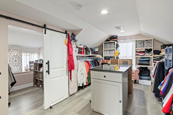 Interior, Recessed Lighting, Walk-in Closets, Wood Texture Flooring