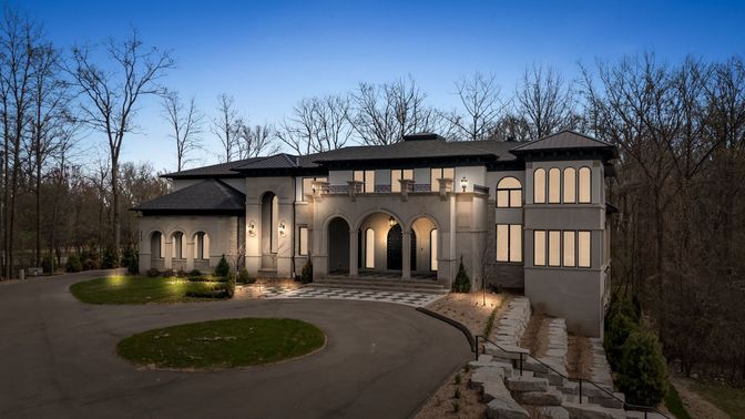 Exterior, Facade, French Provincial