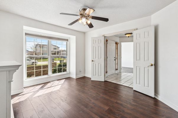 Empty room, Interior, Wood Texture Flooring
