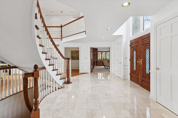 Interior, Marble, Recessed Lighting