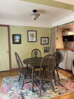 Dining room, Interior, Wood Texture Flooring