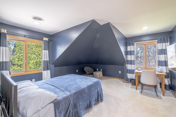 Bedroom, Home Office, Interior, Recessed Lighting