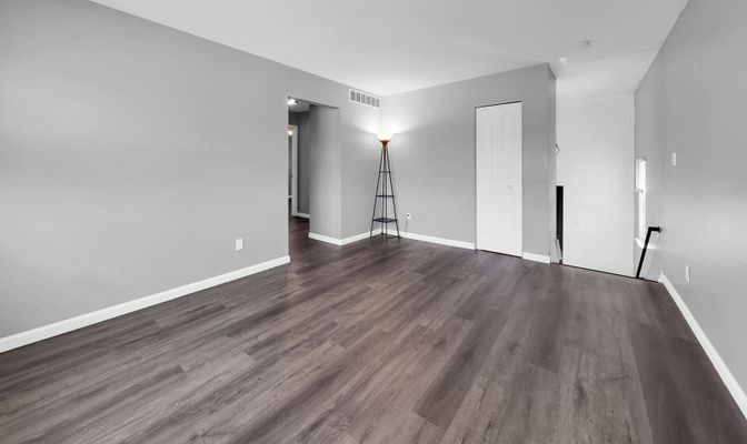 Empty room, Interior, Wood Texture Flooring