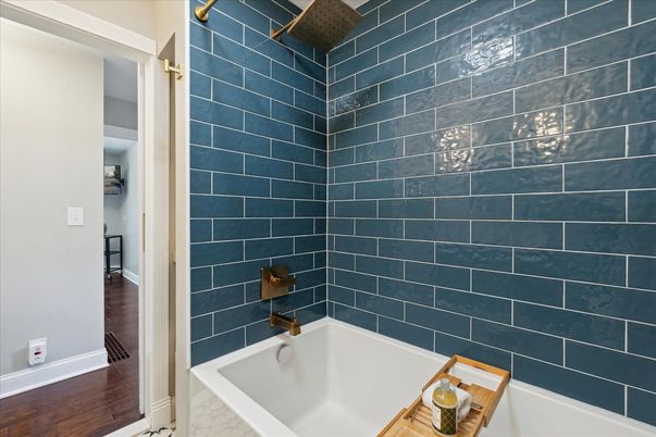 Bathroom, Interior, Wood Texture Flooring