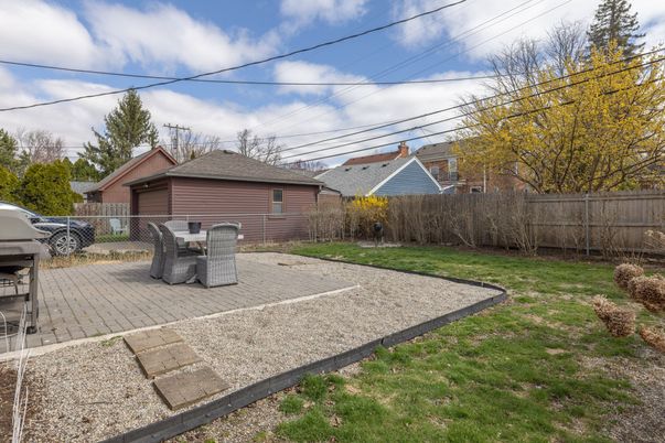 Backyard, Detached Garage, Exterior