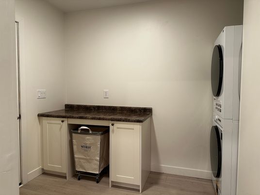 Interior, Utility Closets, Washer, Wood Texture Flooring