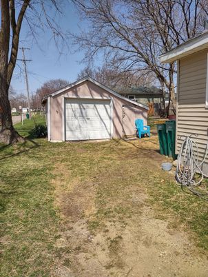 Backyard, Detached Garage, Exterior