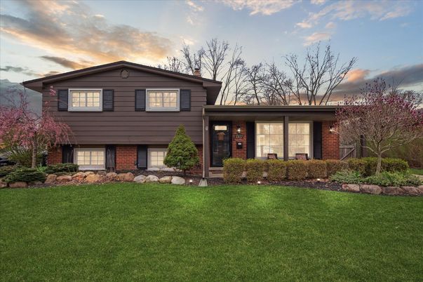 Exterior, Facade, Brick Facade, Split Level