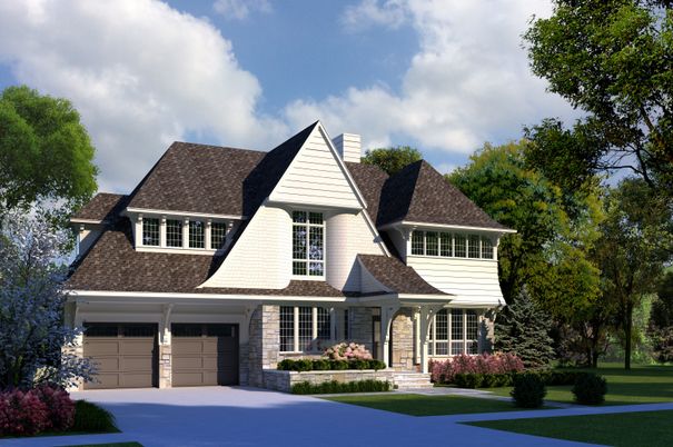 Attached, Exterior, Facade, Queen Anne Victorian