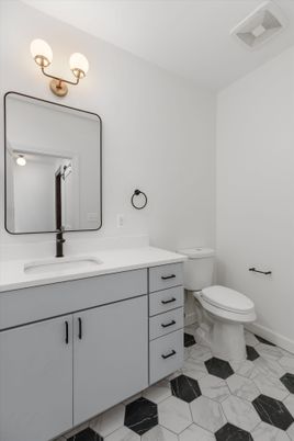 Bathroom, Dual Sink Vanities, Interior, Marble