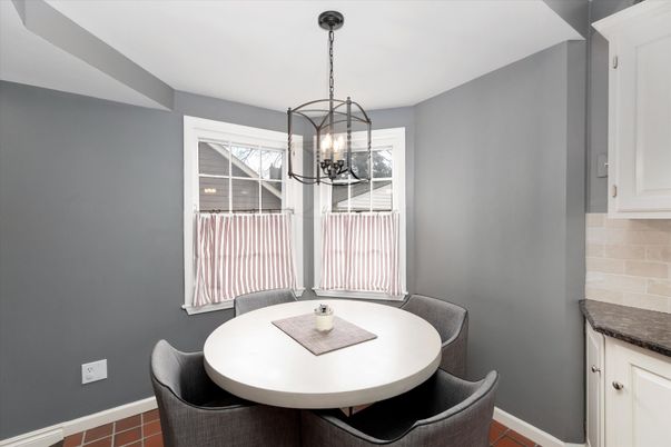 Dining room, Interior, Pendant Lights