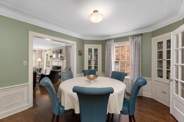 Dining room, Interior, Wood Texture Flooring