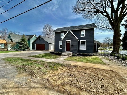 Attached, Backyard, Detached Garage, Exterior, Facade, Cape Cod