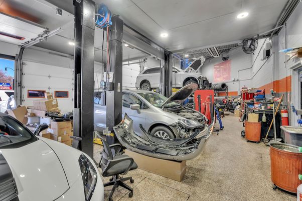Garage, Interior, Recessed Lighting