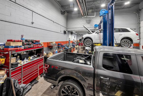 Garage, Interior, Recessed Lighting