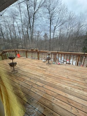 Exterior, Wood Texture Flooring