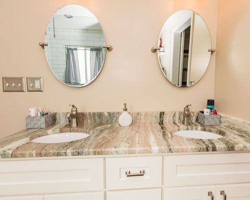 Bathroom, Dual Sink Vanities, Interior