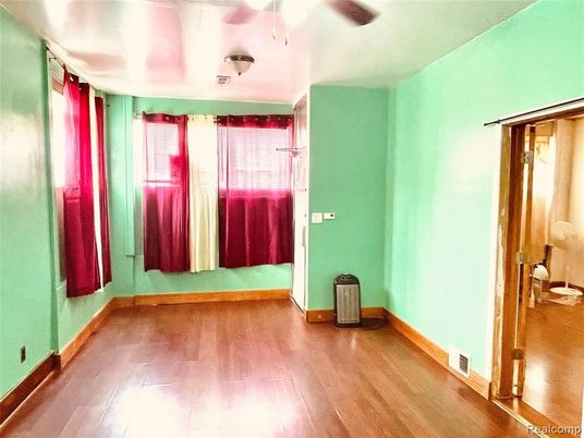 Empty room, Interior, Wood Texture Flooring
