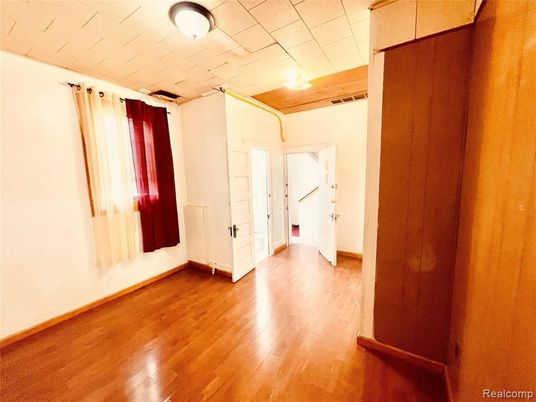 Empty room, Interior, Wood Texture Flooring