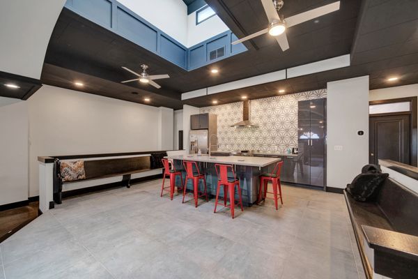 Interior, Kitchen, Recessed Lighting