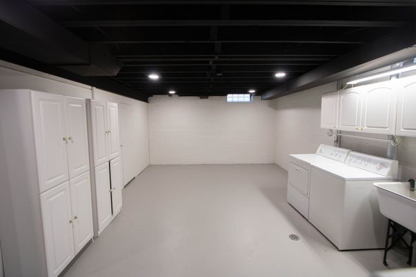 Interior, Recessed Lighting, Washer