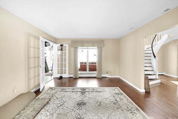 Empty room, Interior, Wood Texture Flooring