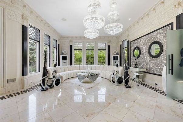 Chandelier, Interior, Living room, Recessed Lighting