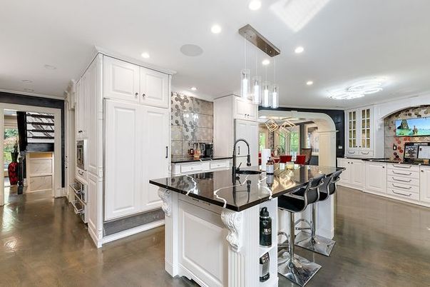 Interior, Kitchen, Pendant Lights, Recessed Lighting