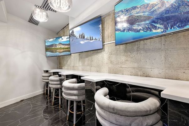 Interior, Marble, Pendant Lights