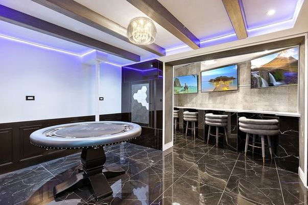 Interior, Marble, Pendant Lights, Recessed Lighting