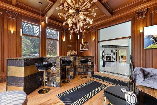 Interior, Pendant Lights, Wooden Beams, Wood Texture Flooring, Wooden Walls