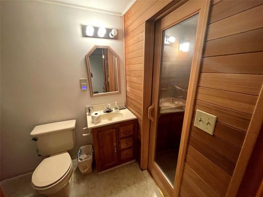 Bathroom, Interior, Wooden Walls