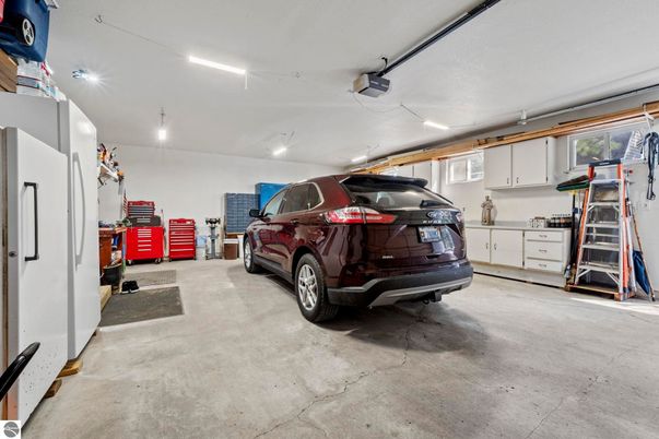 Garage, Interior, Recessed Lighting