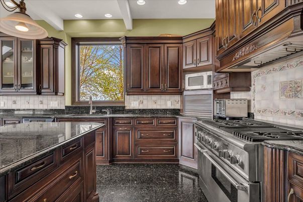 Interior, Kitchen, Recessed Lighting, Stainless Steel Appliances