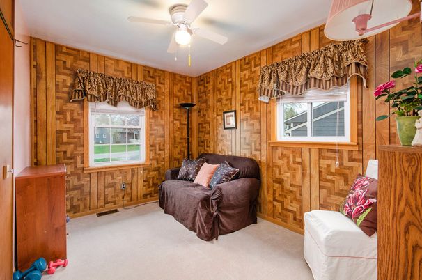 Empty room, Interior, Wooden Walls